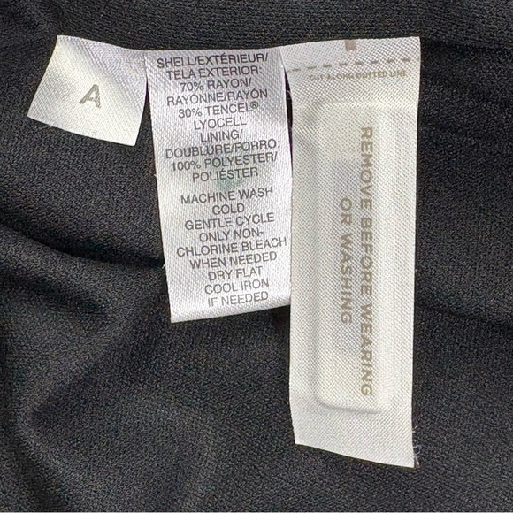 Ann Taylor LOFT Striped Sleeveless Dress Size M Pleated Waist Knee Length NEW - Picture 8 of 10